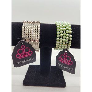 Paparazzi Beaded Stretch Bracelets- Two